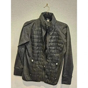 Eddie Bauer Women's Black Emberlite Hybrid Jacket Size Large